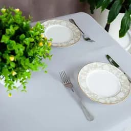 Скатертина ТЕП Aquastop водовідштовхувальна Light Gray 140x180 см (С-04190_29826) - мініатюра 2