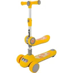 Самокат детский Bambi 3-х колесный 3 в 1 SC2422 (Orange) светящиеся колеса оранжевый