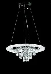 Світлодіодна люстра Splendid Ray LC118/1+1 LED (CH) з кришталем, хром, 40 Вт - мініатюра 3