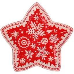 Блюдо lefard Snowflake 23х20х2.5 см (824-008) - мініатюра 2