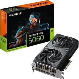 Видеокарта Gigabyte GeForce RTX 5060 WindForce OC 8 GB (GV-N5060WF2OC-8GD) EU [133908]