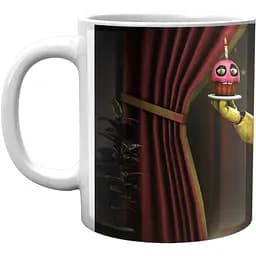 Кружка GeekLand Five Nights At Freddys П'ять ночей з Фредді Чіка з кексом FN.02.394