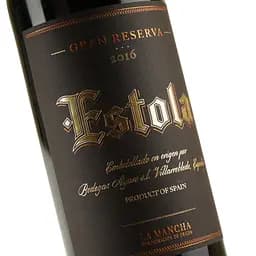 Вино Estola Gran Reserva La Mancha DO червоне сухе 13.5% 0.75 л - мініатюра 5