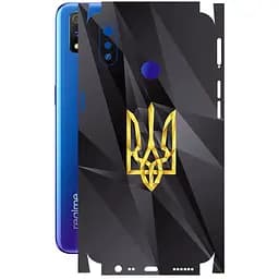Захисна плівка StatusSKIN для Realme 3 Корпус Вініл Герб 1