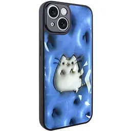 Чохол Epik TPU+PC Prisma Fluffie для Apple iPhone 13, 6.1 Pusheen