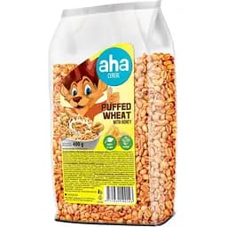 Завтрак сухой Aha Puffed Wheat с медом 400 г (987469)