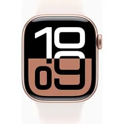 Смарт-годинник Apple Watch Series 10 GPS 42mm Rose Gold Alu. Case w. Light Blush Sport Band - S/M (MWWH3) - мініатюра 2