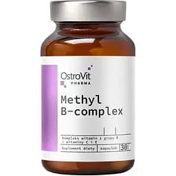 Вітаміни та мінерали OstroVit Queen Fit Methyl B-Complex, 30 капсул
