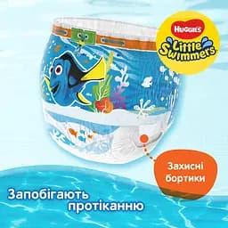 Підгузки-трусики для плавання Huggies Little Swimmers 5-6 (12-18 кг), 11 шт. - мініатюра 7
