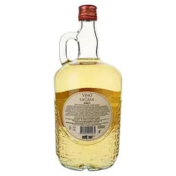 Вино Alianta vin Vino La Casa Bianco, біле, напівсолодке, 10-12%, 1 л - мініатюра 2