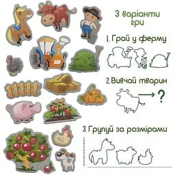 Набір магнітів Magdum Весела Ферма ML4031-10 EN - мініатюра 4