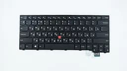 Клавіатура для ноутбука LENOVO (ThinkPad: T460S, T470S) rus, black - мініатюра 2