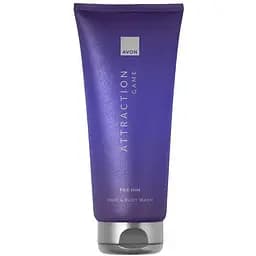 Шампунь-гель для душу Avon ATTRACTION GAME 200мл (158511441)