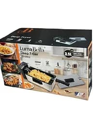 Фритюрниця електрична Luma Bella LB-60002 для приготування картоплі фрі на 3.5 л 2000 Вт Срібний - мініатюра 7