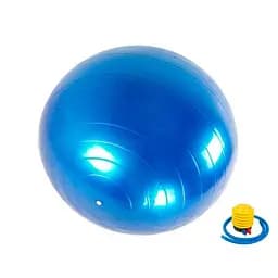 М'яч для фітнесу (фітбол) "HMS" 487-626-2-B з насосом 75 см