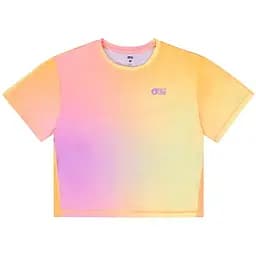 Футболка Picture Organic Timont Boxy Women M Світло-жовтогарячий - мініатюра 4