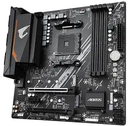 Материнська плата Gigabyte B550M Aorus Elite (B550M AORUS ELITE) (Socket AM4, AMD B550, Micro-ATX) - мініатюра 2