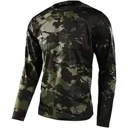 Велоджерси Troy Lee Designs Flowline LS Jersey Covert Army Green L (1106-346608014)