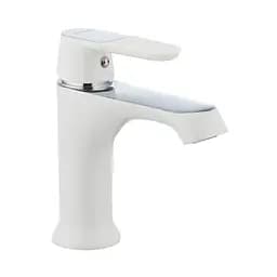 Змішувач для умивальника Mixxus Premium Tiger 001 white MI0570 Білий матовий