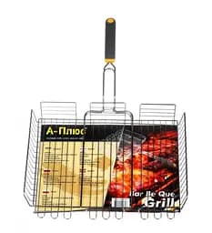 Универсальная решетка для гриля и барбекю A-Plus 1870 40х32 см сетка для мангала 30*25