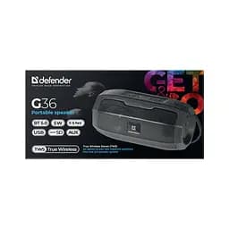 Акустична система Defender G36 5Вт FM/microSD/USB Black (65036) - мініатюра 7