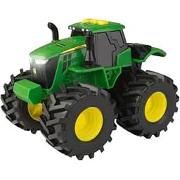 Машинка Трактор John Deere Kids Monster Treads з великими колесами зі світлом і звуком (46656)