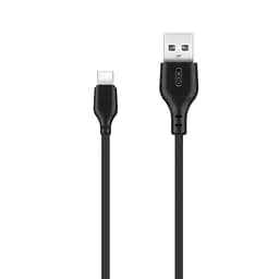 Кабель XO NB103 USB-Lightning (M/M), 2.1A 1м Black (6920680862702) - мініатюра 2