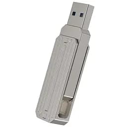 Флеш-накопитель WIWU WI-FD003 Infinite 2in1 Type-C USB 3.2 - 512GB Silver