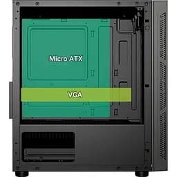Корпус FSP CST220S без БЖ Black (CST220S) - мініатюра 8