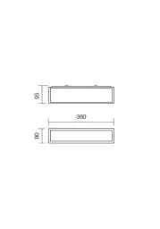 Бра Redo EGO AP LED 12W 3000K CH (5.1.2) 01-1234 - мініатюра 2