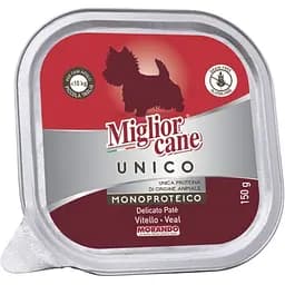 Вологий корм для собак Morando Migliorcane Unico телятина 150 г