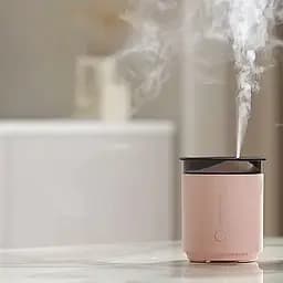 Зволожувач повітря з підсвічуванням WX106 Type-C/5V USB 200ml Pink - мініатюра 3