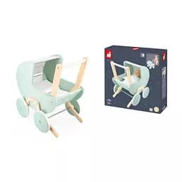 Janod Тележка для куклы мятная