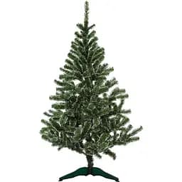 Ялинка штучна Devilon Феліція 120 см зелена з білим (felicia-120)