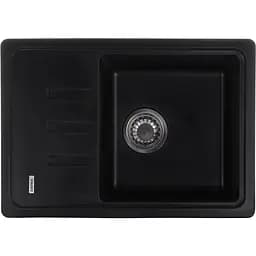 Мийка кухонна Zerix ZS-6243S-14 Чорний металік (ZX4578)