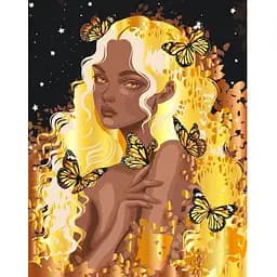 Картина за номерами Art Craft Золота фея з металізованими фарбами 40х50 см (10112-AC)