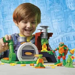  Набір для творчості Hasbro з масою для ліплення Play-Doh Черепашки-ніндзя: Піца-атака(G1829) - мініатюра 14