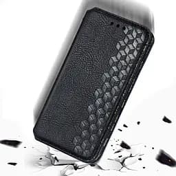 Шкіряний чохол-книжка GETMAN Cubic (PU) для Xiaomi Mi 10T / Mi 10T Pro Чорний - мініатюра 6