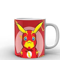 Кухоль GeekLand Флеш Flash пікачу FS.02.026 330 мл білий