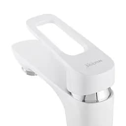 Змішувач для умивальника Mixxus Nevada 001 Nut white MI5798 Білий матовий - мініатюра 2