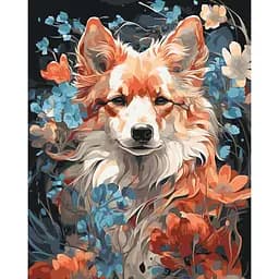 Картина по номерам "Друг человека" Art Craft 11689-AC 40х50 см