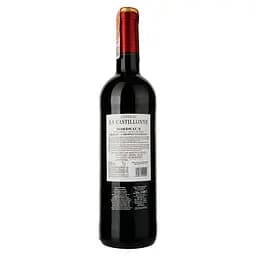 Вино Grands Vins de Gironde Chateau La Castillonne, червоне, сухе, 12%, 0,75 л - мініатюра 2