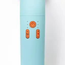 Фен-стайлер для волосся Super Hairdryer 1600 Вт 4 насадки, блакитний - мініатюра 6