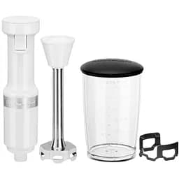 Блендер KitchenAid Classic 5KHBV53EWH занурювальний 0.7 л білий (00000023694) - мініатюра 2