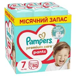 Подгузники-трусики Pampers Premium Care Pants Размер 5 (11-17 кг) 80 шт.