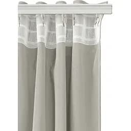 Штори на кухню та в кімнату Cosas Bronze 180х270 см 2 шт пісочний (Curtains_Quartz) - мініатюра 5