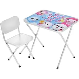 Дитячий столик складаний зі стільчиком Bambi M 5971-1 металік
