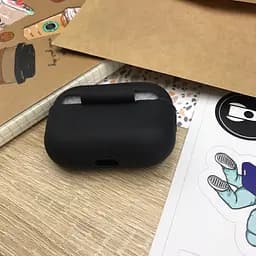 Чохол для навушників MAKE Apple AirPods Pro Silicone Black - мініатюра 3