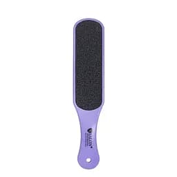 Терка для пяток двухсторонняя абразивная Salon Professional 814, Фиолетовый