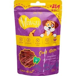 Лакомство для собак Mavsy Duck Sticks для ухода за зубами и десной с уткой 120 г